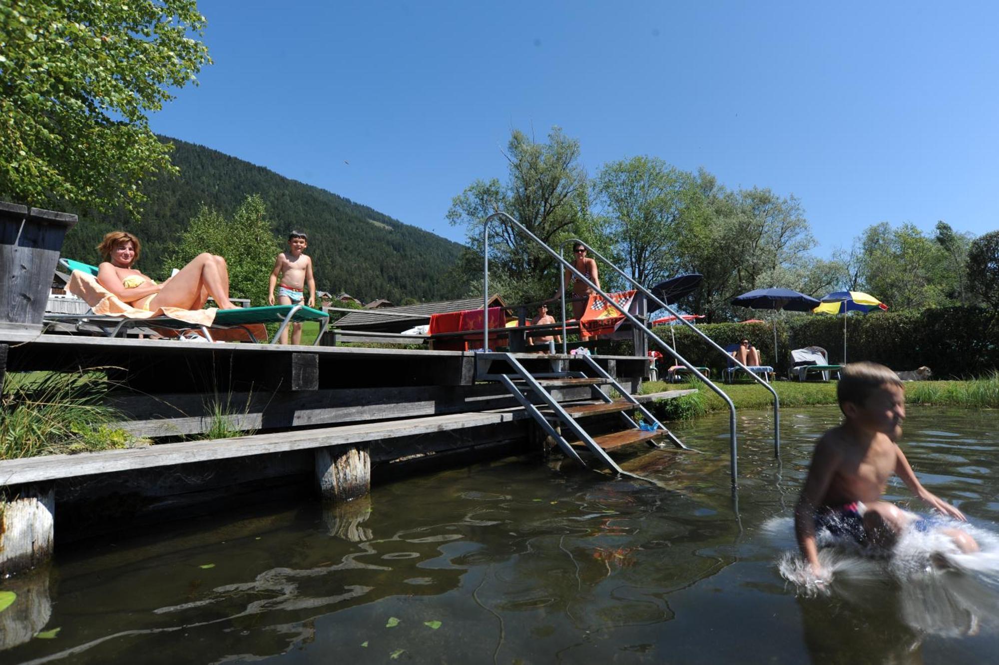 Hotel Haus Stampfer Weissensee Zewnętrze zdjęcie
